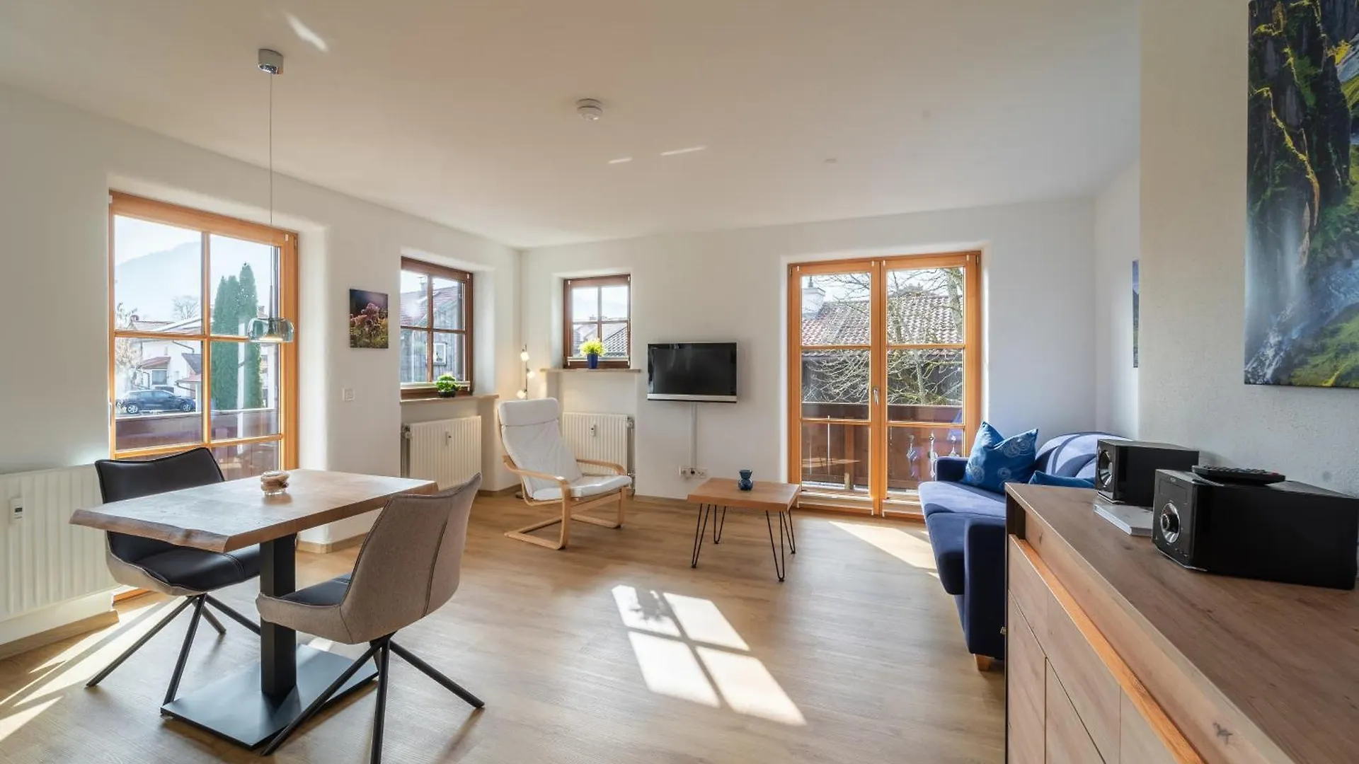 Daire Am Sonneneck - Dreigipfelblick Fewo6 Mit Sauna Ruhpolding Almanya