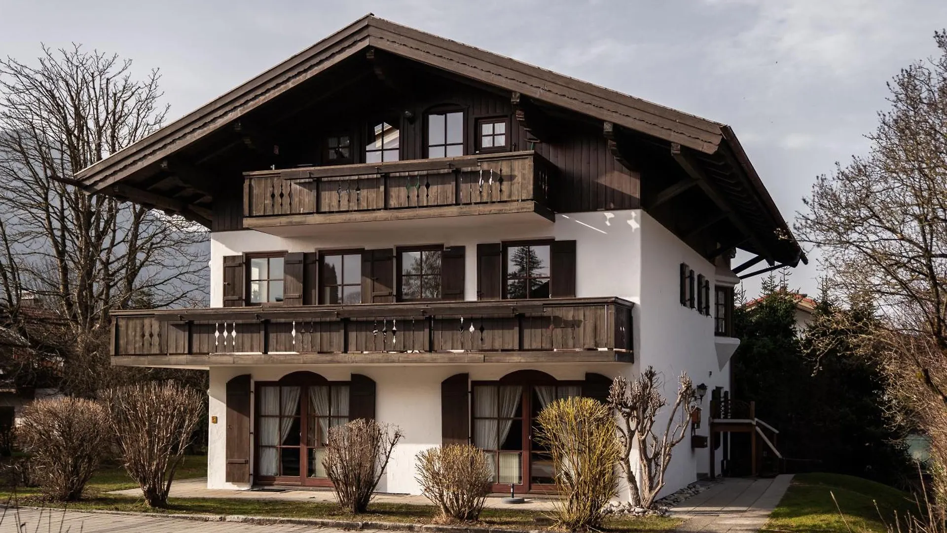 Am Sonneneck - Dreigipfelblick Fewo6 Mit Sauna Ruhpolding Almanya